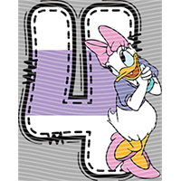 Cartoon letters-CL 406